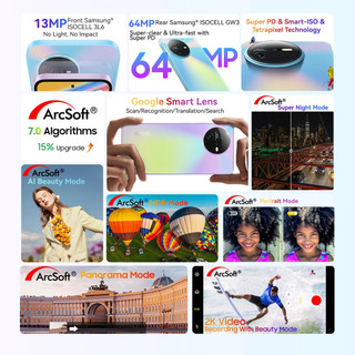 [Outlet S1] Điện thoại OSCAL TIGER 12 (8+8GB/128GB) (12+12GB/256GB) có hỗ trợ NFC  - Chính hãng (Nguyên Seal Chưa Active