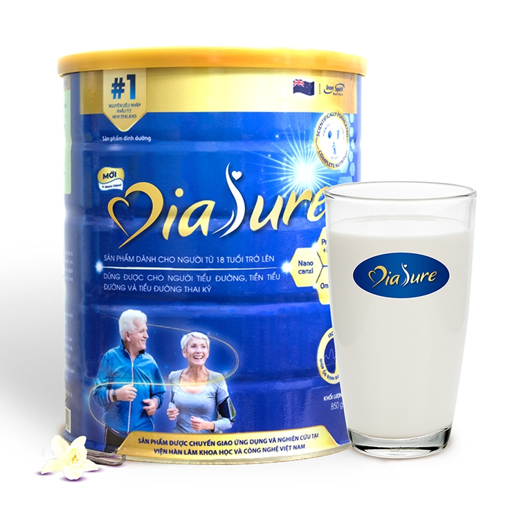 mua 4 tặng 2 Sữa Non DiaSure 850g - Dinh dưỡng dành cho người tiểu đường 2026 sdfs