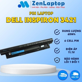 Pin Dell Inspiron 3421 3521 3878 15 3000 3542 3442 3437 3543 3537 (BH 6 THÁNG 1 ĐỔI 1) - Pin Zin
