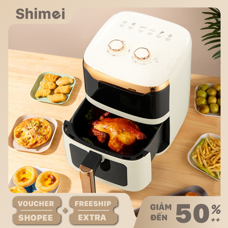 Nồi Chiên Không Dầu SHIMEI CAMEL 10L Air Fryer