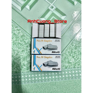 1 hộp ghim bấm giấy nhỏ no.10 staples.