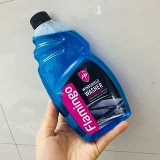 Nước Rửa Kính ô tô, Dung Dịch Nước Rửa Kính Đậm Đặc Flamingo 500 ml - mẫu chai mới
