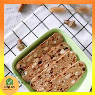 (HOT) Biscotti nguyên cám ăn kiêng không đường - 250g