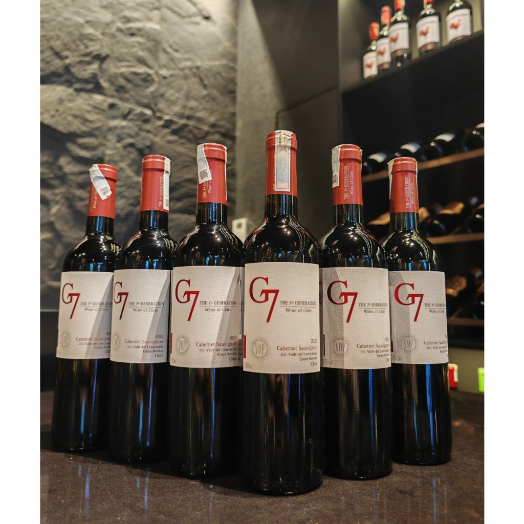 Rượu vang Chile G7 Cabernet Sauvignon