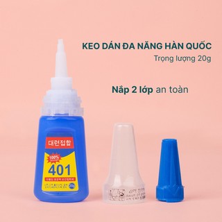 Keo dán móng 401 đính đá, úp móng làm nail chuyên dụng