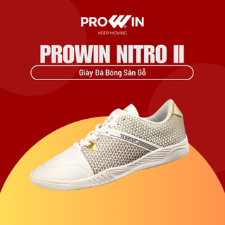 Giày đá bóng, giày đá banh sân gỗ nam football futsal prowin nitro ii chính hãng