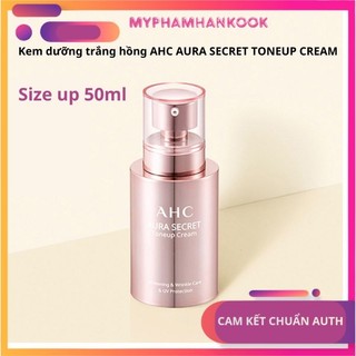 [Cam Kết Chuẩn Auth] Kem dưỡng trắng hồng AHC AURA SECRET TONEUP CREAM