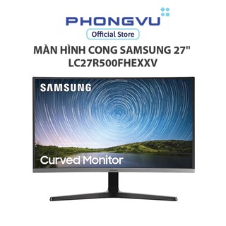 Màn hình cong samsung 27'' lc27r500fhexxv - bảo hành 24 tháng