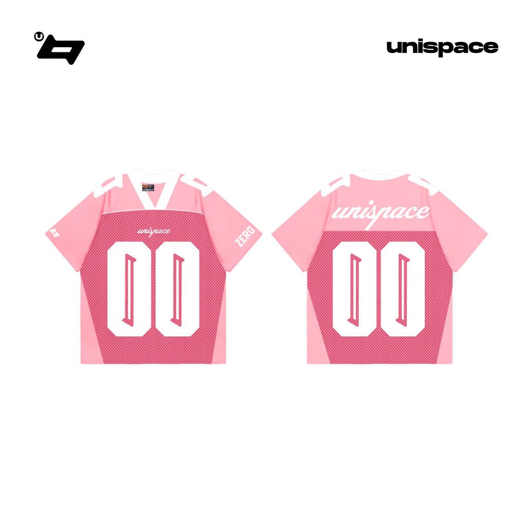 Áo thun By UniSpace tay lỡ form rộng unisex nam nữ Champion