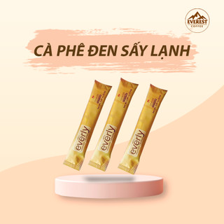 Cà phê đen sấy lạnh nguyên chất, cafe sấy lạnh không đường, đậm vị, giảm cân, tiện lợi cb3