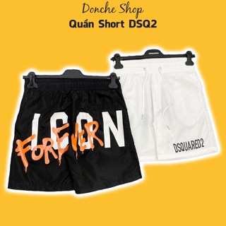 Quần Short DSQ2 In Chữ Forever ICON Mặt Sau Nét - Quần Đùi Nam Nữ DSQUARED2 Chất Gió Cao Cấp QG147