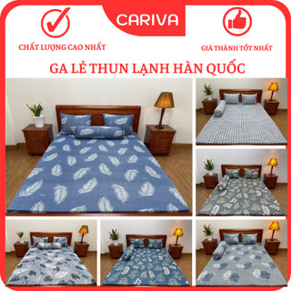 Ga giường, drap nệm thun lạnh cariva đủ kích thước
