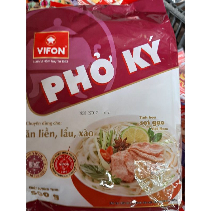 phở ký VIFON  phở ăn liền gói 500g