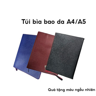 Túi bìa bao da A4 / A5 - Quà tặng ngẫu nhiên