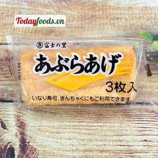 [CHỈ GIAO HCM] Đậu phụ chiên Aburaage (Maruki Shokuhin) 3 miếng 60G (Đông lạnh)