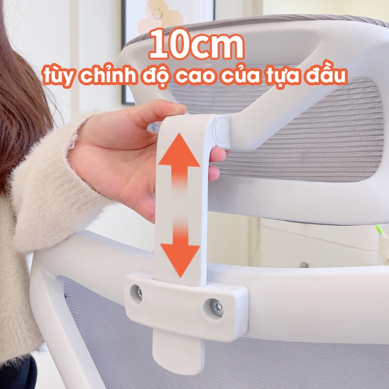 Ghế Văn Phòng Ghế Công Thái Học Ghế Xoay Văn Phòng Có Gác Chân Đệm Dày Dặn Anhome Pehouse PH23301 | BigBuy360 - bigbuy360.vn