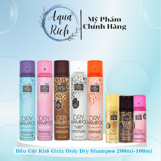 Dầu Gội Khô Dry Shampoo Girlz Only - Girl Only Party Nights 200ml - 100ml [Hồng - Tím - Cam]
