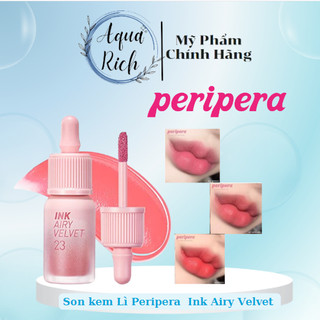 [Mẫu Mới] Son Môi Kem Lì Peripera Ink Airy The Velvet [21 - 22 - 23 - 24 - 25]