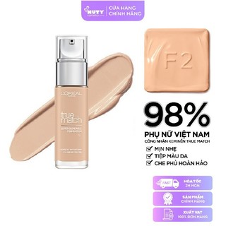 Kem Nền L'Oreal True Match Super-Blendable Foundation Màu F02
