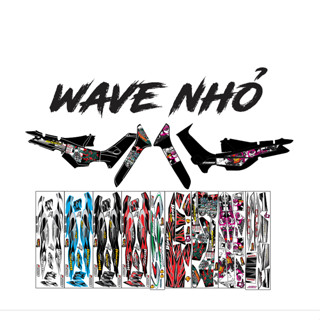 Tem rời wave nhỏ - chất liệu decal 3 lớp