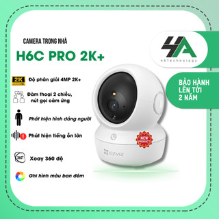 Camera wifi Ezviz H6C 2MP H6C PRO 4MP 2K , đàm thoại, xoay 360 độ (chính hãng)