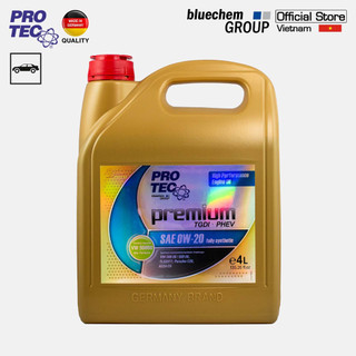 Dầu nhớt bluechem PRO-TEC premium SAE 0W-20 Tổng hợp toàn phần ACEA C5