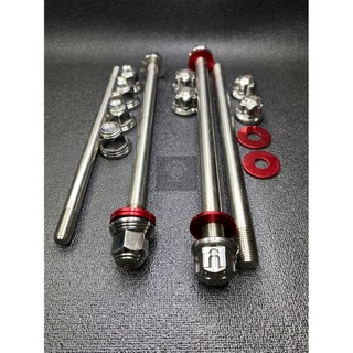 TRỤC BÁNH XE ,CỐT SALAYA INOX 304 TẶNG KÈM LÔNG ĐỀN