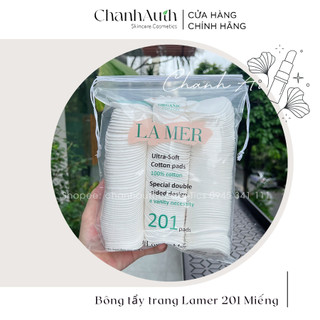Bông tẩy trang Lamer cao cấp siêu mềm mịn 201 miếng