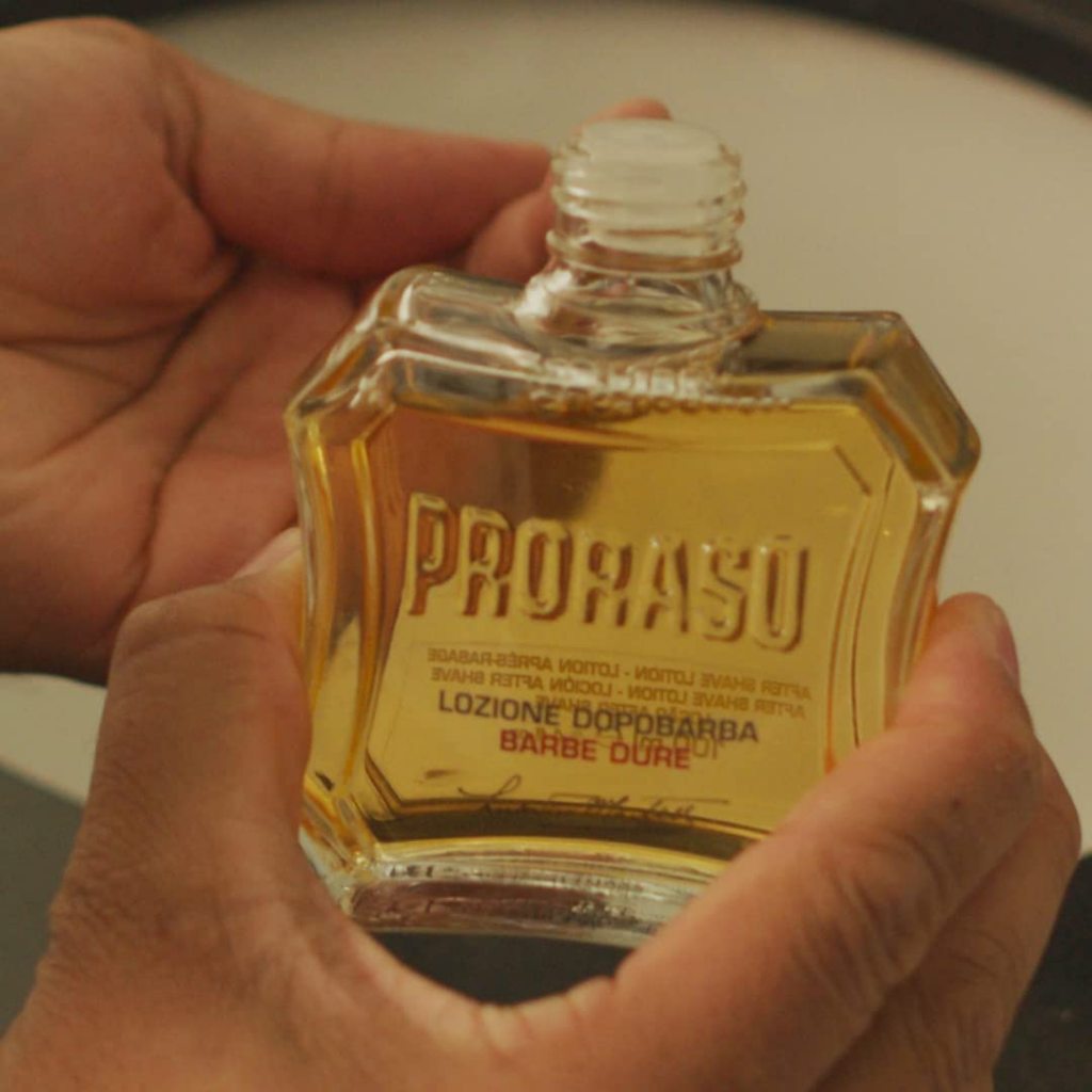 Dưỡng Da Sau Cạo Proraso After Shave Liquid Nourish Sandalwood