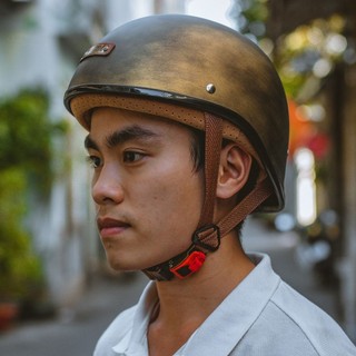 Mũ bảo hiểm nửa đầu Bulldog Gang