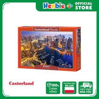 Đồ Chơi Xếp Hình Puzzle 1000 Mảnh CASTORLAND Dubai at Night Jigsaw Puzzle C-103256-2 - Herbie Toys