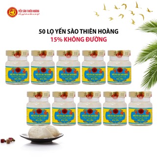 50 lọ yến 15% không đường dành cho người tiểu đường