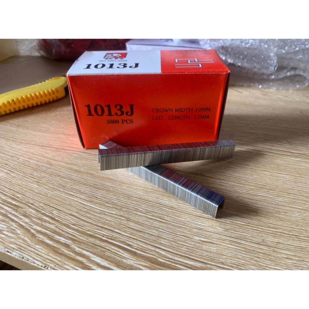 Đinh U 1013J - Hộp 5000 cái - Đinh ghim U cho máy bắn đinh U