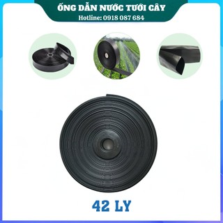 Ống tưới dẹp phi 42mm, dài 100m, không đục lỗ