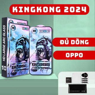 Kính cường lực ĐỦ DÒNG OPPO KINGKONG XANH A15, A55, A58, A54, A55, A79, F11, F11 Pro, A12/A7, A93, A73, Reno 2,8T..MEKC