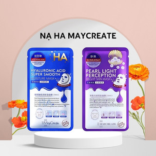 Mặt nạ miếng ha maycreate nội địa trung cấp ẩm dưỡng trắng da - 1 miếng