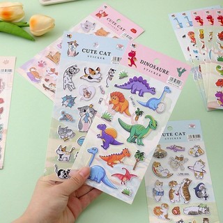 Dán sticker nổi 3d cho bé trai, bé gái, Sticker trang trí nhiều mẫu