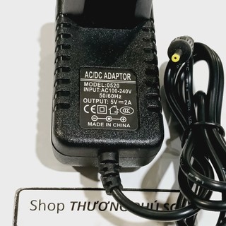 Nguồn Adapter DC 5V - 2A  (Đầu cắm 2.5mm x 0.7mm)
