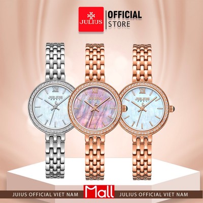 Julius Official Đồng hồ nữ Julius JA-1421 dây thép