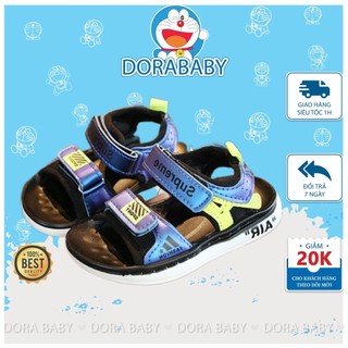 Sandal bé trai, superme air siêu nhẹ siêu mềm đế êm chân, giày sandal cho bé trai 1-6 tuổi - g072