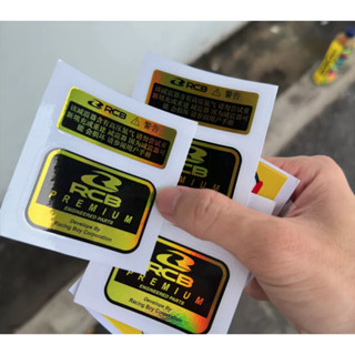 Tem decal dán phuộc bình dầu RCB crom 7 màu cực đẹp