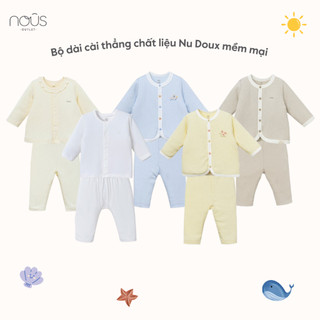 Bộ dài cài thẳng Nous - chất liệu Nu Doux mềm mại cho bé 0M-9M