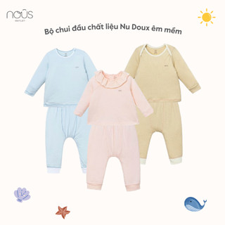  Bộ chui đầu chất liệu Nu Doux êm mềm cho bé từ 6M-2Y