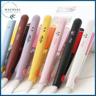 Máy duỗi tóc mini Máy Uốn Tóc Máy là tóc Kiêm Duỗi Tóc Mini Sử Dụng hình thú dễ thương nội địa trung HACHIKI