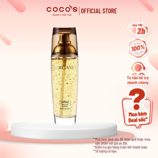 Tinh chất vàng bergamo 24k gold brilliant essence serum dưỡng trắng, serum cấp ẩm 110ml - vàng