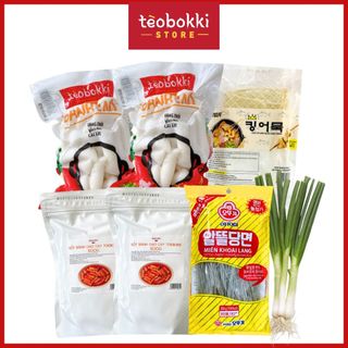 [SHIP HCM] Combo nấu tokbokki 6 người ăn kèm gói miến