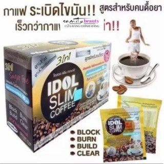 Giảm cân cafe Idol Slim x3 giảm toàn thân 3-7kg hộp 10 gói