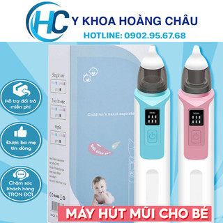 Máy hút mũi cho bé sơ sinh cao cấp - máy hút đờm cầm tay giúp thông mũi nghẹt mũi cho trẻ - dụng cụ thông mũi