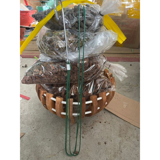 Combo chậu gỗ f25 trồng hoa Lan cây cảnh