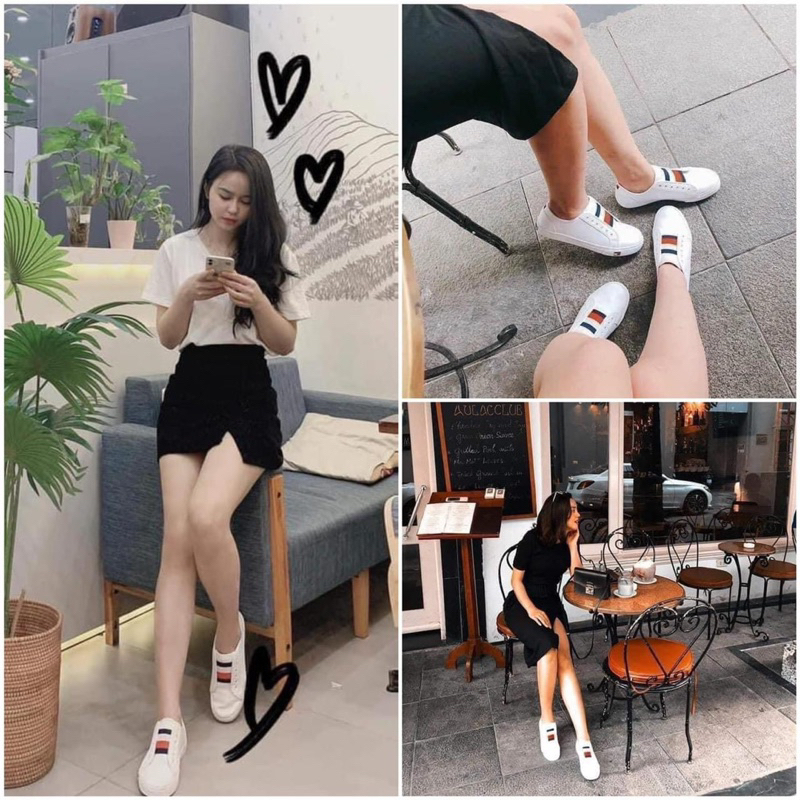 [Đủ Bill] Giày Tommy Anni Slip-on | BigBuy360 - bigbuy360.vn